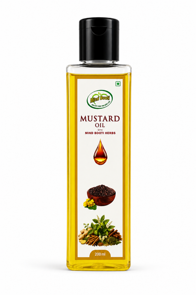 Mind Booti Mustard Oil with Herbs – 200 ml