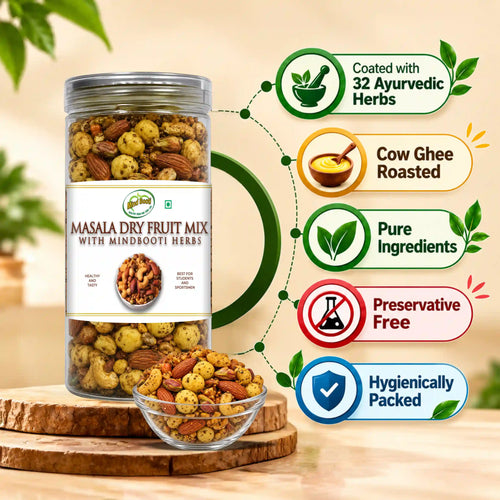 Masala Dry Fruit Mix- Mind Booti