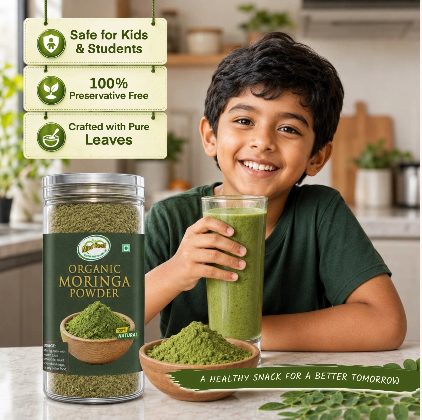 Organic Moringa Powder