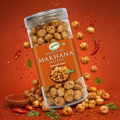 Roasted Makhana Peri-Peri
