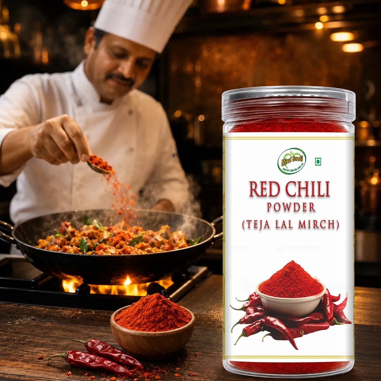 Red Chili Powder (Teja Lal Mirch)